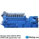 Bergen B32:40V16 HFO  - 8769 kVA generator set — Manufacturer: Bergen Engines - Rolls & Royce, Model: B32:40V16 HFO / Liquid fuel, Serial number: several, Year: 2022, HP: 9625, kW: 7180, RPM: 750, Cylinder bore: 320 mm, Piston Stroke: 400 mm, Number of cylinders: 16, Displacement: 515 Liter, Cylinder configuration: V-engine, Fuel Type: heavy fuel oil with viscosity up to 700 cSt at 50 °C within ISO 8217, Weight: 115 Tons, Generator end type: Alternator voltage levels 6,3 kV/11kV/13,8kV and power factor 0,8 is included
, Volt:  6,3 kV / 11kV / 13,8kV, HZ: 50, kVA: Rated electric output - 7015 kWel, with Cos (phi) 0.8 - 8769 kVA, DIMENSIONs: Length :11,56 meter  Width : 3,31 meter  Height : 4,55 Meter, Fuel consumption: Spesific fuel consumption g/kWh 176,3