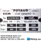 SACM Poyaud  A 12150 SCrl  V12  generator set 550 kVA — Manufacturer: SACM  POYAUD Diesel, Model: A 12150 SCrl V12  UD25, Serial number: 14989, HP: 660, kW: 485, RPM: 1500, Cylinder bore: 150 mm, Piston Stroke: 180 mm, Number of cylinders: 12, Displacement: 38.16 Liter, Cylinder configuration: V-engine, Rotation direction: CCW - Counter clockwise seen from aft, Fuel Type: Diesel, Class: BV, Generator end type: Jeumont-Schneider    Type APM 64 C4    No. 110968 TROPIK, Amps: 380 / 836, HZ: 50, kVA: 550