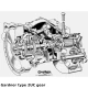 Gardner gear type 2UC — Manufacturer: Gardner, Model: 2UC, Serial number: 21139, Gear type: FP  - normal reverse gear for fixed propeller blades, Gear ratio: 3:1