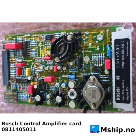 Bosch Control Amplifier card — Manufacturer: Bosch, Model: Control Amplifier card, Manufacturers part number: 0811405011