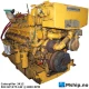 Caterpillar 3412 — Manufacturer: Caterpillar, Model: 3412, Arrangement number: 4N2247, Serial number: 60M02475, Performance specification: 0T4744, HP: 503, kW: 375, RPM: 1800, Running Hours: 36386, Cylinder bore: 137 mm, Piston Stroke: 152 mm, Number of cylinders: 12, Displacement: 27 Liter / 1650 in³ , Cylinder configuration: V-engine, Rotation direction: CCW - Counter clockwise seen from aft, Fuel Type: Diesel