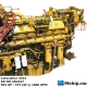 Caterpillar 3412 — Manufacturer: Caterpillar, Model: 3412, Arrangement number: 4N2247, Serial number: 60M02475, Performance specification: 0T4744, HP: 503, kW: 375, RPM: 1800, Running Hours: 36386, Cylinder bore: 137 mm, Piston Stroke: 152 mm, Number of cylinders: 12, Displacement: 27 Liter / 1650 in³ , Cylinder configuration: V-engine, Rotation direction: CCW - Counter clockwise seen from aft, Fuel Type: Diesel