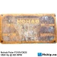 Nohab F216V-D825 — Manufacturer: Nohab Polar, Model: F216V-D825, Serial number: 2669, Year: 1975, HP: 3520, kW: 2626, RPM: 820, Running Hours: 33105 since last major overhaul. 84524 running hours total, Cylinder bore: 250 mm, Piston Stroke: 300 mm, Number of cylinders: 16, Displacement: 235,62 Liter, Cylinder configuration: 45 degree V-engine, Rotation direction: CCW - Counter clockwise seen from aft, Class: DNV, Weight: 17900 kg including flywheel