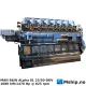 MAN B&W Alpha 8L 23/30-DKV — Manufacturer: B&W Alpha, Model: 8L 23/30-DKV, Serial number: 15028, Year: 1985, HP: 1470, kW: 1080, RPM: 825, Running Hours: 91192, Cylinder bore: 225 mm, Piston Stroke: 300 mm, Number of cylinders: 8, Displacement: 95,42 Liter, Cylinder configuration: In line