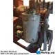 Bergen KVGS12 G4 Lean Burn  Gas generatorset 2325 kVA — Manufacturer: Bergen engines, Model:  KVGS12 G4 Lean Burn, Serial number: 10047, Performance specification: Totally overhauled and upgraded to G4 version in 2009., Year: 1993, HP: 2822, kW: 2104, RPM: 1000, Running Hours: 81.654 since overhaul and upgrade to G4 version., Cylinder bore: 250 mm, Piston Stroke: 300 mm, Number of cylinders: 12, Displacement: 176. 4 Liter, Cylinder configuration: V-engine, Rotation direction: CW - Clockwise seen from aft, Fuel Type: Bio gas, Generator end type: AVK DSG99L1-6, Amps: 2113, Volt: 690/398, HZ: 50, kVA: 2525, Gas compressor: Gardner Denever ROW 170 GFU, Pump Pressure BAR: 6, m³ /h, cubic meter per hour capacity: 1288, Electric motor type: Siemens 1MU7 313-4CA61-Z 315M