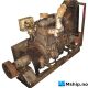 Mercedes OM 636 — Manufacturer: Mercedes, Model: OM 636 VI-E, Manufacturers part number: 936.917, Serial number: 636.917510, HP: 42, kW: 31, RPM: 3300, Cylinder bore: 75 mm, Piston Stroke: 100 mm, Number of cylinders: 4, Displacement: 1,767 Liter, Cylinder configuration: In line, Rotation direction: CCW - Counter clockwise seen from aft, Fuel Type: Diesel, Injection pump type: BOSCH PES4A50, Other: Fitter with V-belt Power take off - PTO