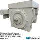 Siemens electric motor Type 1RN4 560-6HM90-Z — Manufacturer: Siemens, Model: 1RN4 560-6HM90-Z, Serial number: 1205871010001, Year: 2008, HP: 3487, kW: 2600, RPM: 1192, Class: DNV, Other: Type of cooling: Water, Weight: 8900 kg, Amps: 3 x 880, Volt: 675, HZ: 60