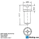 GMT A420 nozzle tip — Manufacturer: OEM , Model: GMT A420, Manufacturers part number: 20020   1R527942, DIMENSIONs: See photo with Dimmentions