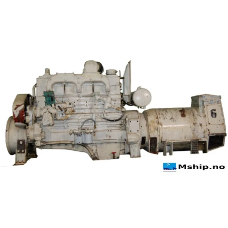 175 kVA DAE generator set with Cummins  N-855-M diesel engine