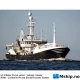 61,4 Meter  Purse seiner / pelagic trawler / RSW — Manufacturer: Simek Yard AS, Flekkefjord, Norway, Model: 61,4 Meter RSW  Purse seiner / pelagic trawler, Arrangement number: Yard No: 85, Year: 1986, Rebuilt 1988 and 2013, HP: 3060, kW: 2252, RPM: 750, Number of cylinders: 6, Cylinder configuration: In line, Fuel Type: Diesel, Class: DNVGL +1A1 Fishing vessel Stern trawler(S) Ice(C), Gear type: VOLDA ACG 750 gear 	Liaaen 4-bladed C/P prop. in nozzle, 126 rpm., Length Overall LOA Meter: 61,4 Meter, Length between Perpendicular Meter: 56,04 Meter, Molded Breadth Meter: 12.00 Meter, Design Draft Meter: 6,50 Meter, Molded Depth Meter: 8,00 Meter, Loadline Displacement:: 2287 @ Draft 6,50 Meter, Deadweight Tonnage:: 1757, Gross tonnage ITC (registred): 1481, Net Tonnage  ITC (registred): 701, ACCOMMODATIONS:: 22 persons, 6 x 1 man, 8 x 2 men, Rudders / steering gear: Becker rudder, Maximum speed: 14,5 Knot, Economical speed: 11 Knot, Fuel consumption: Speed / fuel Consumption: 14,5/11 kn  450/242 l/t