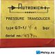 Autronica PressureTransducer Type GT1/40A    https://mship.no