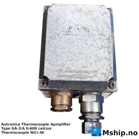 Autronica Thermocouple Apmplifier GA-3/A    https://mship.no