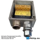Autronica Thermocouple Apmplifier — Manufacturer: Kongsberg Autronica, Model: GA-3/A, Working temperature max, celsius degrees: 0-600 Celsius