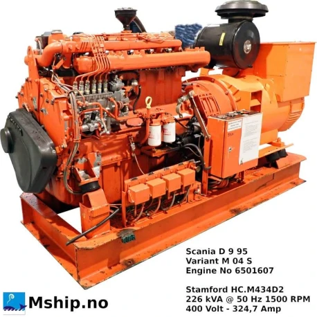 Scania D 9 95 — Cylinder configuration: In line, Fuel Type: Diesel