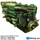 Volvo Penta TAMD 75P A EDC — Manufacturer: Volvo Penta, Model: TAMD 75 P-A, Arrangement number: Dateset 3819283, Serial number: 2071187518, Performance specification: Spec. No. 869196, Year: 2002, HP: 480, kW: 353, RPM: 2600, Cylinder bore: 107 mm, Piston Stroke: 135 mm, Number of cylinders: 6, Displacement: 7284 cm3, Cylinder configuration: In line, Fuel Type: Diesel, Weight: 860 kg without gear, Fuel consumption: 233 g/kWh  @ 2600 rpm 