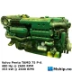 Volvo Penta TAMD 75P A EDC — Manufacturer: Volvo Penta, Model: TAMD 75 P-A, Arrangement number: Dateset 3819283, Serial number: 2071187518, Performance specification: Spec. No. 869196, Year: 2002, HP: 480, kW: 353, RPM: 2600, Cylinder bore: 107 mm, Piston Stroke: 135 mm, Number of cylinders: 6, Displacement: 7284 cm3, Cylinder configuration: In line, Fuel Type: Diesel, Weight: 860 kg without gear, Fuel consumption: 233 g/kWh  @ 2600 rpm 