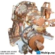 LIAAEN ACG 52/450 gear — Manufacturer: A.M. LIAAEN, Model: ACG 52/450, Serial number: 1446, Year: 1976, Rotation direction: CW - Clockwise seen from aft, Weight: Approx 2500 kg., Gear type: Non Reversing Gearbox  CPP  - to be used with controllable pitch propeller, Gear ratio: 2.83:1