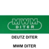 DEUTZ-DITER engine D992 / D993 spares — Manufacturer: MWM DITER