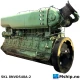 SKL 8NVDS48A-2 — Manufacturer: SKL, Model: 8NVDS48A-2, Serial number: 13522646, Year: 1984, HP: 970, kW: 723, RPM: 428, Cylinder bore: 320 mm, Piston Stroke: 480 mm, Number of cylinders: 8, Displacement: 308.832  Liter, Cylinder configuration: In line