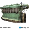 SKL 6NVDS48A-2 — Manufacturer: SKL, Model: 6NVDS48A-2, Year: 1984, HP: 734, kW: 542, RPM: 428, Cylinder bore: 320 mm, Piston Stroke: 480 mm, Number of cylinders: 6, Displacement: 299,12  Liter, Cylinder configuration: In line