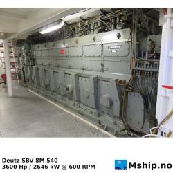Deutz SBV 8M 540     https://mship.no
