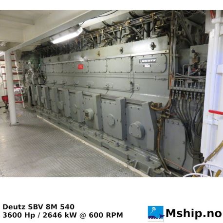 Deutz SBV 8M 540     https://mship.no