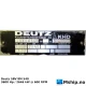Deutz SBV 8M 540 — Manufacturer: Deutz, Model: SBV 8M 540, Serial number: 5772328, HP: 3600, kW: 2646, RPM: 600, Cylinder bore: 370 mm, Piston Stroke: 400 mm, Number of cylinders: 8, Displacement: 344,08 liter, Cylinder configuration: In line, Turbo model: VTR321-2P , Weight: 37 ton - without flywheel
