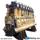SKL 8NVD 48 AU — Manufacturer: SKL, Model: 8NVD 48 AU, Alternative part number: 8NVD48AU, RPM: 428, Cylinder bore: 320 mm, Piston Stroke: 480 mm, Number of cylinders: 8, Displacement: 308,83 Liter., Cylinder configuration: In line