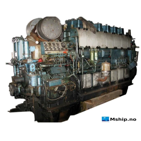 B&W Alpha 6L 23/30-GKV — Manufacturer: B&W Alpha, Model: 6L 23/30-GKV, Serial number: 15121, Year: 1989, HP: 901, kW: 672, RPM: 750, Cylinder bore: 225 mm, Piston Stroke: 300 mm, Number of cylinders: 6, Cylinder configuration: In line