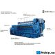 Bergen KVGS12G Lean Burn  Gas generatorset 2325 kVA    https://mship.no