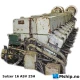 Sulzer 16 ASV 25D — Manufacturer: Sulzer, Model: 16 ASV 25D, HP: 4290, kW: 3200, RPM: 1000, Cylinder bore: 250 mm, Piston Stroke: 300 mm, Number of cylinders: 16, Cylinder configuration: V-engine, Turbo model: BBC Turbocharger. VTR 251 -2N Specification GB7NT, Class: DNV, Other: Licence Manufactured by JUGOTURBINA TVORNICA DIESEL MOTORA, Yugoslavia.