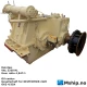 Reintjes VAL 2250 HL — Manufacturer: REINTJES, Model: VAL 2250 HL, Serial number: 52220, Performance specification: Admissible input torque: 15471 Nm, Year: 1986, HP: 2150, kW: 1581, RPM: Input speed: 1000 rpm, Output speed 202 rpm, Rotation direction: Engine CCW - Propeller side CW, Weight: 4880, Gear type: FP  - normal reverse gear for fixed propeller blades, Gear ratio: 4,947:1