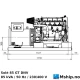 Solé 85 GT DNV Generator set — Manufacturer: Solé, Model: 85 GT, Serial number: 11882928, Year: 2017, HP: 110, kW: 81, RPM: 1500, Cylinder bore: 108 mm, Piston Stroke: 130 mm, Number of cylinders: 4, Displacement: 4764 cm³, Cylinder configuration: In line, Rotation direction: CCW - Counter clockwise seen from aft, Fuel Type: Diesel, Class: DNV GL, Generator end type: Mecc Alte Spa Type ECP34 1S4, Amps: 122, Volt: 230/400, HZ: 50, kVA: 85