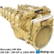 Mercedes OM 404 — Manufacturer: Mercedes, Model: OM 404, Serial number: 404.910-000-005078, Year: Overhauled 2020, HP: 394, kW: 294, RPM: 2300, Running Hours: None since overhaul, Cylinder bore: 125 mm, Piston Stroke: 142 mm, Number of cylinders: 12, Displacement: 20911 cm³, Cylinder configuration: V-engine, Fuel Type: Diesel, Other: Longblok