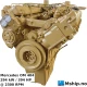 Mercedes OM 404 — Manufacturer: Mercedes, Model: OM 404, Serial number: 404.910-000-005078, Year: Overhauled 2020, HP: 394, kW: 294, RPM: 2300, Running Hours: None since overhaul, Cylinder bore: 125 mm, Piston Stroke: 142 mm, Number of cylinders: 12, Displacement: 20911 cm³, Cylinder configuration: V-engine, Fuel Type: Diesel, Other: Longblok