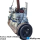 Buckau Wolf 6 NVD36 — Manufacturer: Buckau Wolf, Serial number: 24605, Year: 1958, HP: 335, kW: 250, Number of cylinders: 6, Cylinder configuration: In line, Fuel Type: Diesel