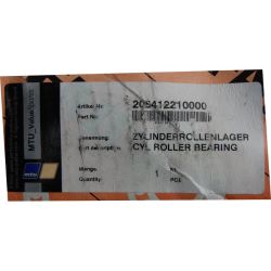 MTU 205412210000 CYLINDRICAL ROLLER BEARING    mship.no