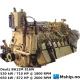 Deutz BA12M 816W — Manufacturer: Deutz, Model: BA12M 816W, Serial number: 7500510, Year: 1986, HP: 829, kW: 612, RPM: 1771, Cylinder bore: 142 mm, Piston Stroke: 160 mm, Number of cylinders: 12, Displacement: 30.408 L, Cylinder configuration: V-engine, Rotation direction: CCW - Counter clockwise seen from aft, Fuel Type: Diesel
