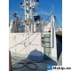 R66 Patrol Craft — Manufacturer: Rodman Polyships, S.A.U., Model: R66, Year: 2007, HP: 965 HP @ 2250 RPM, kW: 720, Fuel Type: Diesel, Length Overall LOA Meter: 22 meters, Length between Perpendicular Meter: 18.50 meters, Molded Breadth Meter: 5.10 meters, Molded Depth Meter: 2.60 meter, Draft (Maximum) Meter: 1.35 meter  (0.840 meter lightship), Deadweight Tonnage:: 4.585 DWT, Fresh Water M³ : 250 liters + 305 liters, Liquid Mud:: 500 liter Black water capacity, Main Engines:: 2 x MTU 8V200M72, Bow Thrusters:: Max Power 13.2 HP, Maximum speed: 26 Knots, MOB boat / Work boat: Quicksilver fitted with Mercury 30 HP outboard