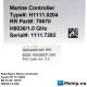 Rolls-Royce Marine Controller H60036 — Manufacturer: Rolls-Royce, Model: Marine Controller type H1111.0204, Manufacturers part number: 75670, Weight: 2,5 kg