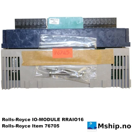 Rolls-Royce IO-MODULE RRAIO16 — Manufacturer: Rolls-Royce, Model: IO-MODULE RRAIO16, Manufacturers part number: 76705