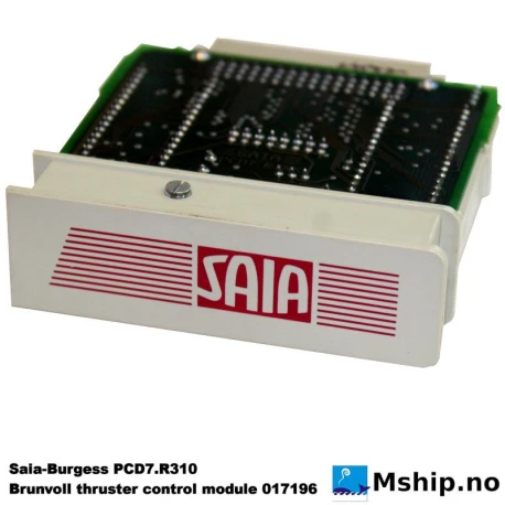 Saia-Burgess PCD7.R310 memory module — Manufacturer: Saia-Burgess, Model: PCD7.R310 memory module, Manufacturers part number: Brunvoll thruster control module 017196, Class: DNV listed, Weight: 72 gram