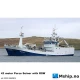 42m High-Efficiency RSW Purse Seiner vessel. — Manufacturer: VAAGLAND båtbyggeri, NORWAY, Model: 42 meter Purse Seiner with RSW, Arrangement number: Yard No: 72, Year: 1966, Rebuilt in 1988 and rebuilt and lengthened 1999 with new main engine, HP: 1802, kW: 1326, RPM: 1000, Running Hours: 8300 hrs since major overhaul. 42300 hrs since new, Cylinder bore: 256, Piston Stroke: 310, Number of cylinders: 6, Displacement: 95,7 liters, Cylinder configuration: In line, Fuel Type: Diesel, Class: Norwegian maritime directorate NMD, Other: Main engine. ABC 6 DZC-1000-166, year 1999.  1326 kW @ 1000 rpm, Generator 1: Volvo D12MG, 310 kW @ 50 Hz, Generator 2: Volvo TAMD163A-A, 380 kW @ 50 Hz, Aux engine for hydraulic pumps: Volvo TAMD162, 550 hp @ 2050 rpm - used to drive hydraulic thrusters, Gear type: VOLDA ACG 450 CPP gear. Liaaen 4-bladed C/P prop in nozzle, 126 rpm., Capacity, Nominel kilocalorie per hour (kcal/h): RSW capacity about 800.0000 kcal/h. RSW cooling system is Ammonia (NH3), Length Overall LOA Meter: 42.0 Meter, Length between Perpendicular Meter: 37.997 Meter, Molded Breadth Meter: 7.62 Meter, Draft (Maximum) Meter: 4.622 meter, Gross tonnage ITC (registred): 395, Net Tonnage  ITC (registred): 118, RSW Fish tanks: 10 tanks @ 40M³, total 400M³ fish tanks with RSW, Rudders / steering gear: Becker rudder