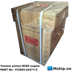 Yanmar piston N280 153605-22471-C — Manufacturer: Yanmar, Model: N280, Manufacturers part number: 153605-22471-C, Alternative part number: 153605-22470 15360522470 15360522471 15360522471C, Cylinder bore: 280 mm, Other: New piston for Yanmar N280 series engine,