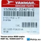 Yanmar piston N280 153605-22471-C — Manufacturer: Yanmar, Model: N280, Manufacturers part number: 153605-22471-C, Alternative part number: 153605-22470 15360522470 15360522471 15360522471C, Cylinder bore: 280 mm, Other: New piston for Yanmar N280 series engine,
