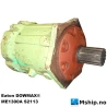 Eaton DOWMAX ME1300 hydraulic motor — Manufacturer: Eaton / Danfoss, Model: DOWMAX® ME1300, Manufacturers part number: ME1300AS2113, Serial number: several 09709xx, HP: Max output 188 Hp, kW: Max output 138 kW, RPM: rated speed 200 rpm max 390 rpm, Displacement: 1345cm3/rev, Rotation direction: can rotate both ways, Weight: 179 kg, Volume - cm³ /round: 1345cm3/rev, Working pressure BAR: Rated pressure 24,5 MPa / 250 kgf/cm2, Test Pressure BAR: Intemittent Max. Pressure 31.9 MPa /kgf/cm2