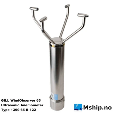 GILL WindObserver 65 — Manufacturer: GILL Instruments, Model: WindObserver 65, Manufacturers part number: 1390-65-B-122, Serial number: 1514002, Class: Lloyds Register Type Approved, Other: Comes with 2 metere cable.