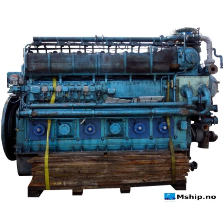 B&W Alpha 6S28L-VO — Manufacturer: B&W Alpha, Model: 6S28L-VO, Serial number: 14032, Year: 1981, HP: 1590, kW: 1170, RPM: 775, Class: BV