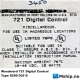 Woodward 721 Digital Control — Manufacturer: Woodward, Model: 721, Manufacturers part number: 8280-305 D, Serial number: 12002804, Weight: 2,36 kg, Remarks: Model updated to 3450 - see label on photo