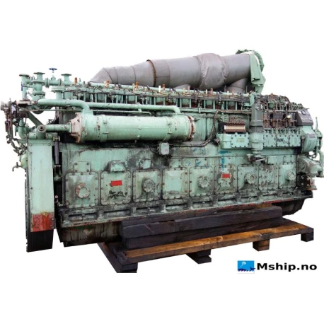 B&W Alpha 409-26VO — Manufacturer: B&W Alpha, Model: 409-26VO, Serial number: 12322, Year: 1973, HP: 900, kW: 671, RPM: 400, Other: 990 hp @ 413 rpm